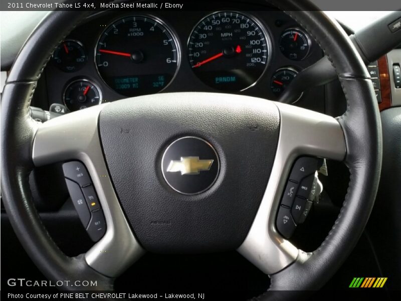 Mocha Steel Metallic / Ebony 2011 Chevrolet Tahoe LS 4x4