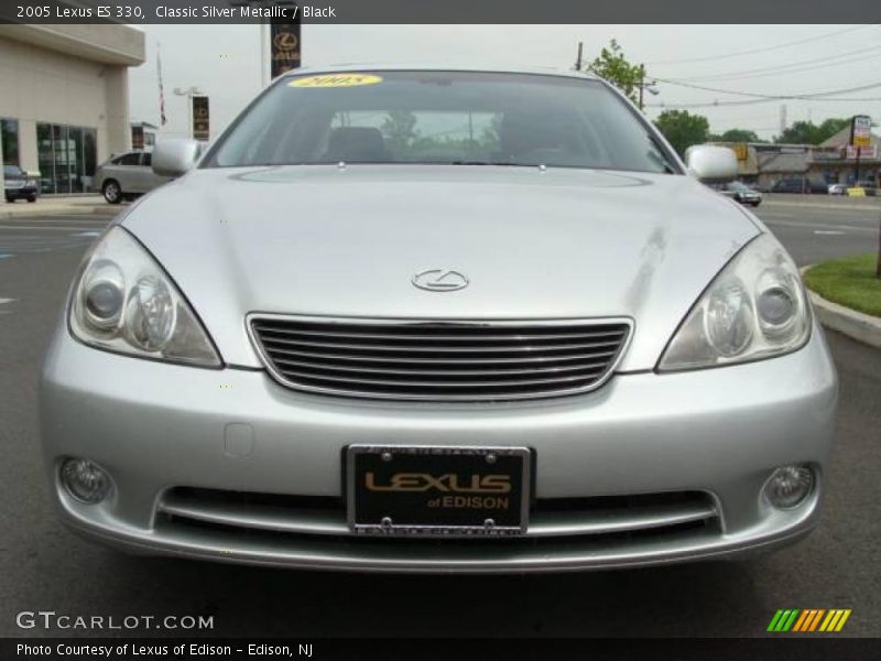 Classic Silver Metallic / Black 2005 Lexus ES 330