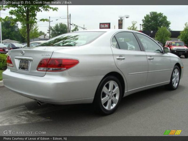 Classic Silver Metallic / Black 2005 Lexus ES 330