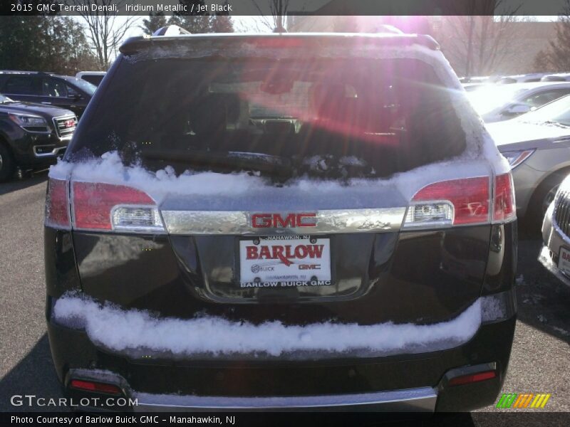 Iridium Metallic / Jet Black 2015 GMC Terrain Denali