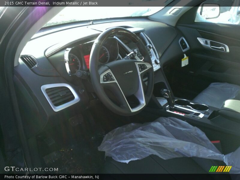 Iridium Metallic / Jet Black 2015 GMC Terrain Denali