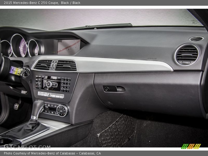 Black / Black 2015 Mercedes-Benz C 250 Coupe