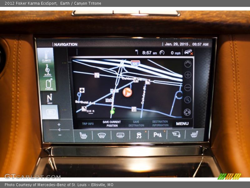 Navigation of 2012 Karma EcoSport