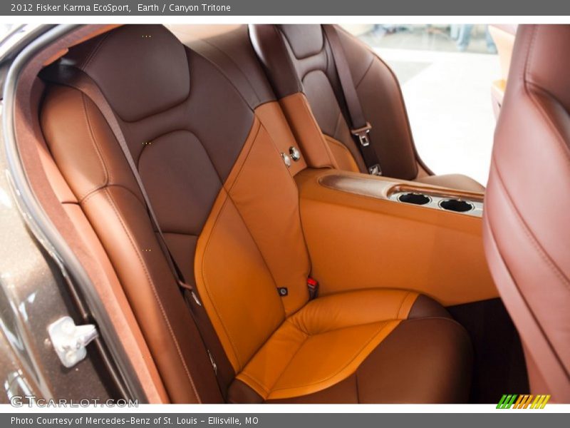 Rear Seat of 2012 Karma EcoSport