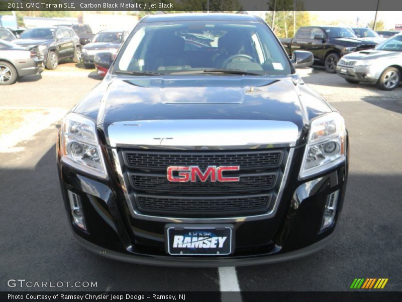 Carbon Black Metallic / Jet Black 2011 GMC Terrain SLE