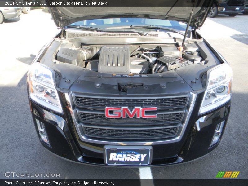 Carbon Black Metallic / Jet Black 2011 GMC Terrain SLE