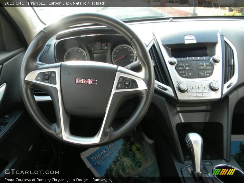 Carbon Black Metallic / Jet Black 2011 GMC Terrain SLE