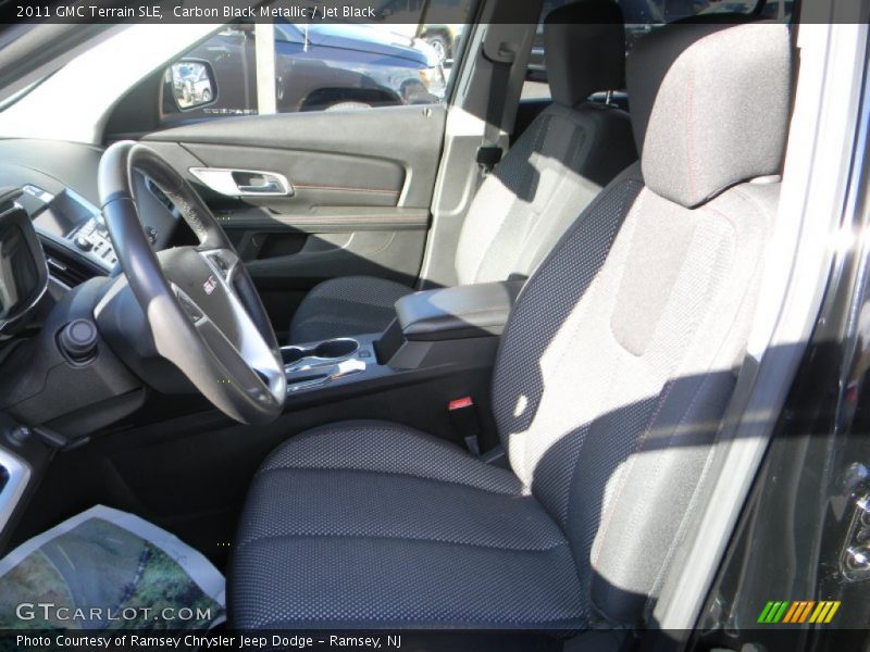 Carbon Black Metallic / Jet Black 2011 GMC Terrain SLE