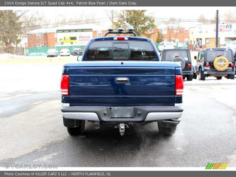 Patriot Blue Pearl / Dark Slate Gray 2004 Dodge Dakota SLT Quad Cab 4x4