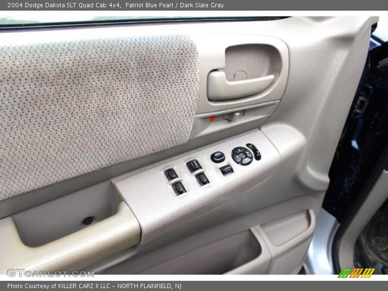 Patriot Blue Pearl / Dark Slate Gray 2004 Dodge Dakota SLT Quad Cab 4x4