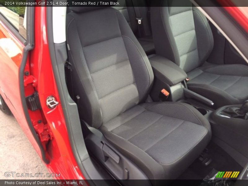 Tornado Red / Titan Black 2014 Volkswagen Golf 2.5L 4 Door
