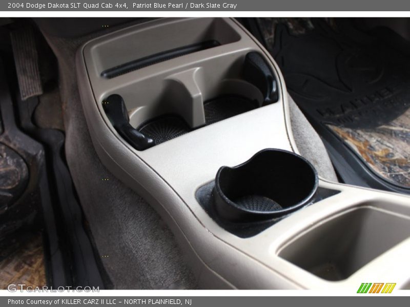 Patriot Blue Pearl / Dark Slate Gray 2004 Dodge Dakota SLT Quad Cab 4x4