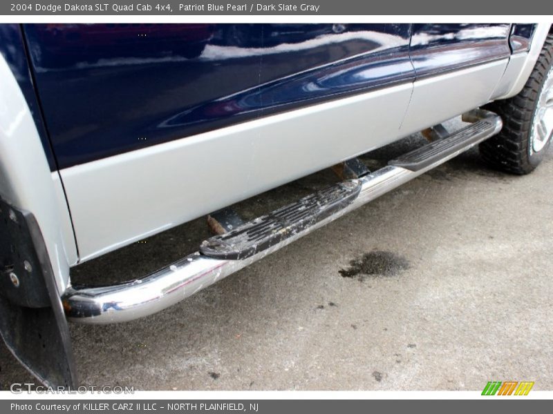 Patriot Blue Pearl / Dark Slate Gray 2004 Dodge Dakota SLT Quad Cab 4x4