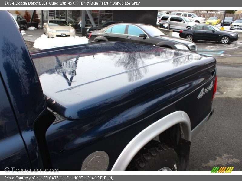 Patriot Blue Pearl / Dark Slate Gray 2004 Dodge Dakota SLT Quad Cab 4x4