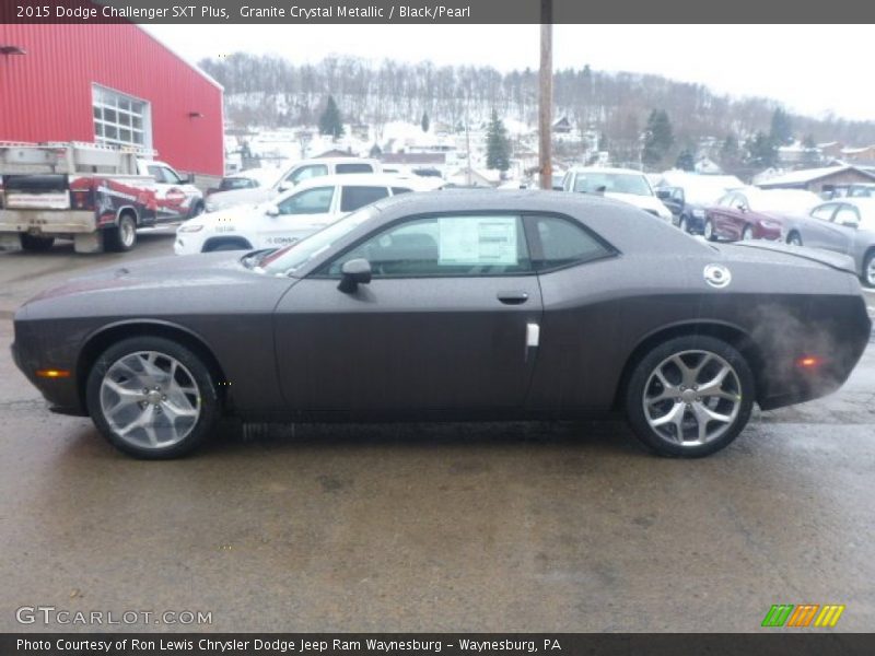 Granite Crystal Metallic / Black/Pearl 2015 Dodge Challenger SXT Plus