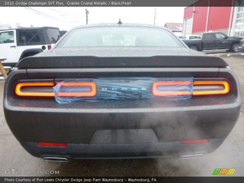 Granite Crystal Metallic / Black/Pearl 2015 Dodge Challenger SXT Plus