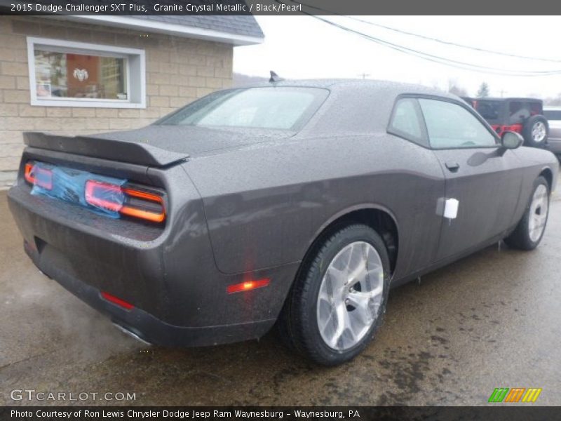 Granite Crystal Metallic / Black/Pearl 2015 Dodge Challenger SXT Plus