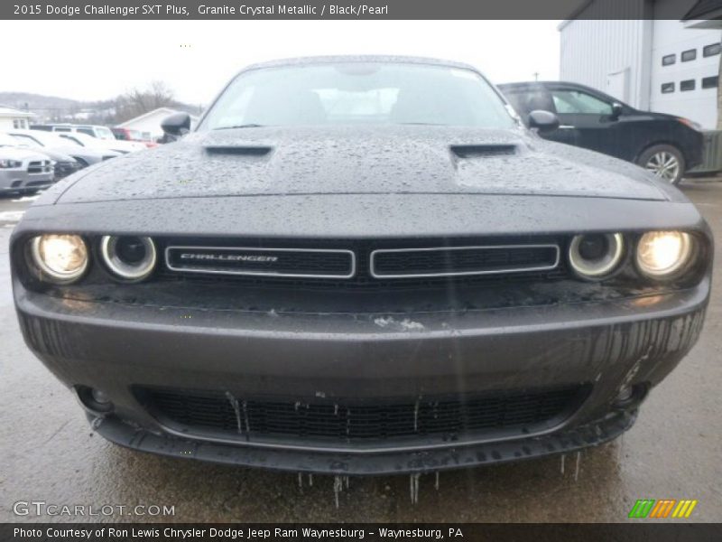 Granite Crystal Metallic / Black/Pearl 2015 Dodge Challenger SXT Plus