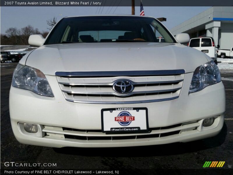 Blizzard White Pearl / Ivory 2007 Toyota Avalon Limited