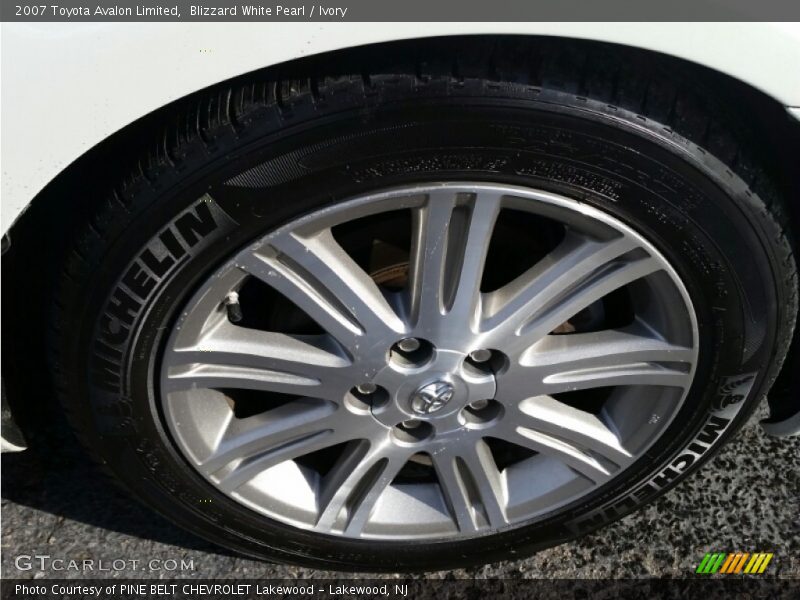 Blizzard White Pearl / Ivory 2007 Toyota Avalon Limited
