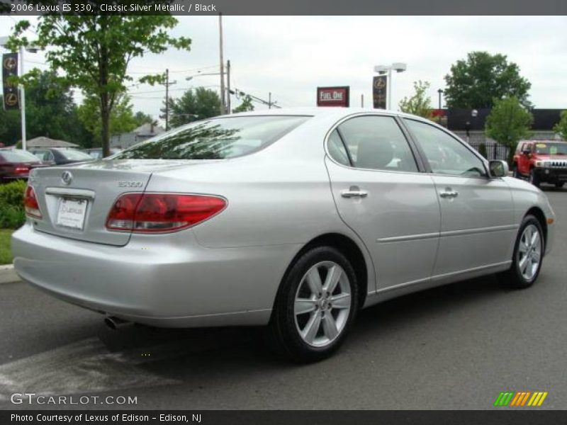 Classic Silver Metallic / Black 2006 Lexus ES 330