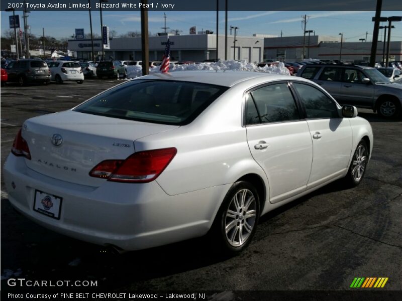 Blizzard White Pearl / Ivory 2007 Toyota Avalon Limited