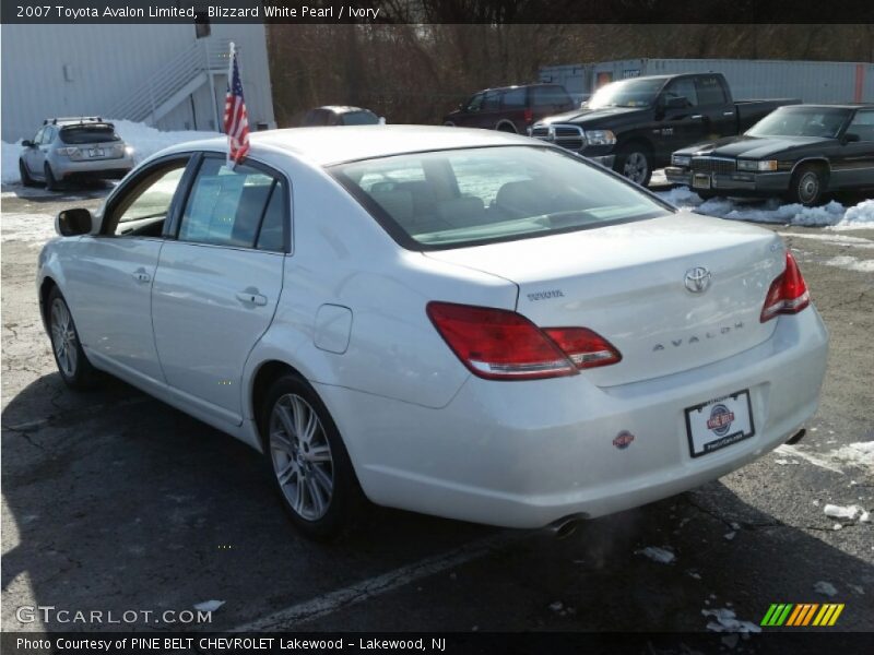 Blizzard White Pearl / Ivory 2007 Toyota Avalon Limited