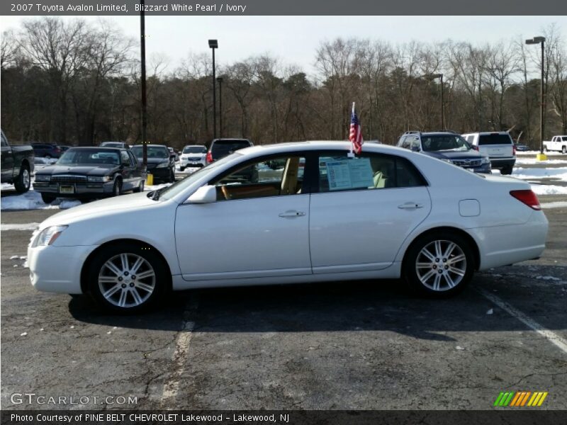 Blizzard White Pearl / Ivory 2007 Toyota Avalon Limited