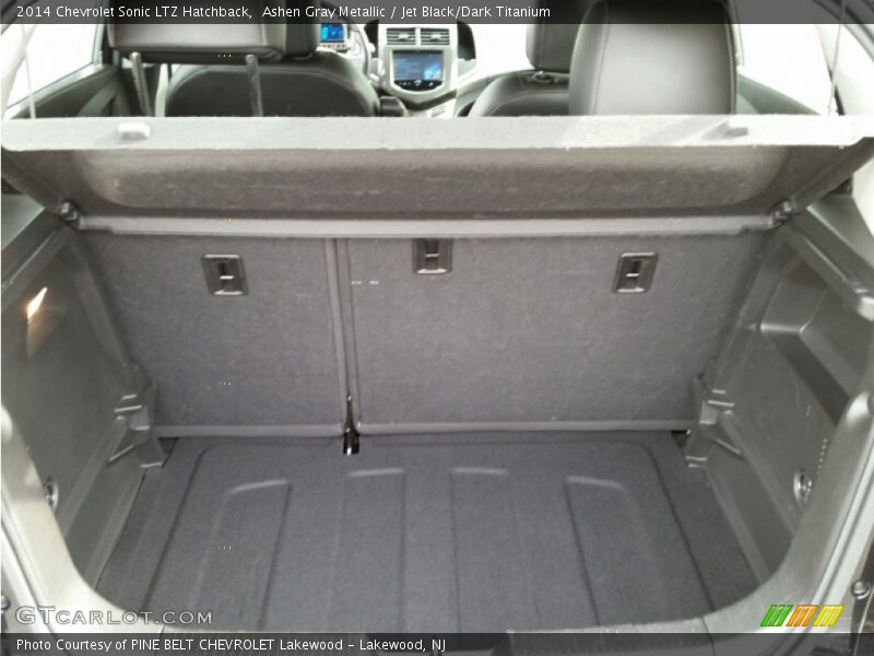 Ashen Gray Metallic / Jet Black/Dark Titanium 2014 Chevrolet Sonic LTZ Hatchback