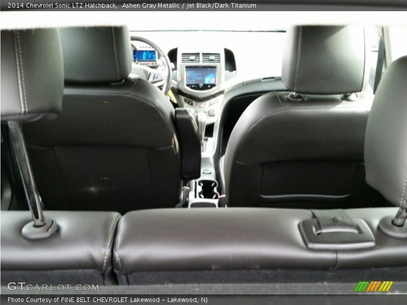 Ashen Gray Metallic / Jet Black/Dark Titanium 2014 Chevrolet Sonic LTZ Hatchback