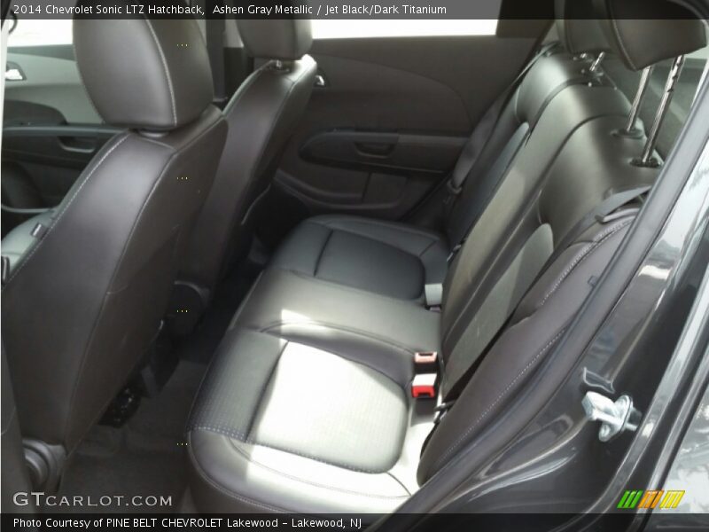 Ashen Gray Metallic / Jet Black/Dark Titanium 2014 Chevrolet Sonic LTZ Hatchback