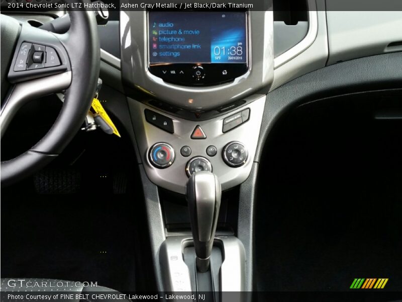 Ashen Gray Metallic / Jet Black/Dark Titanium 2014 Chevrolet Sonic LTZ Hatchback