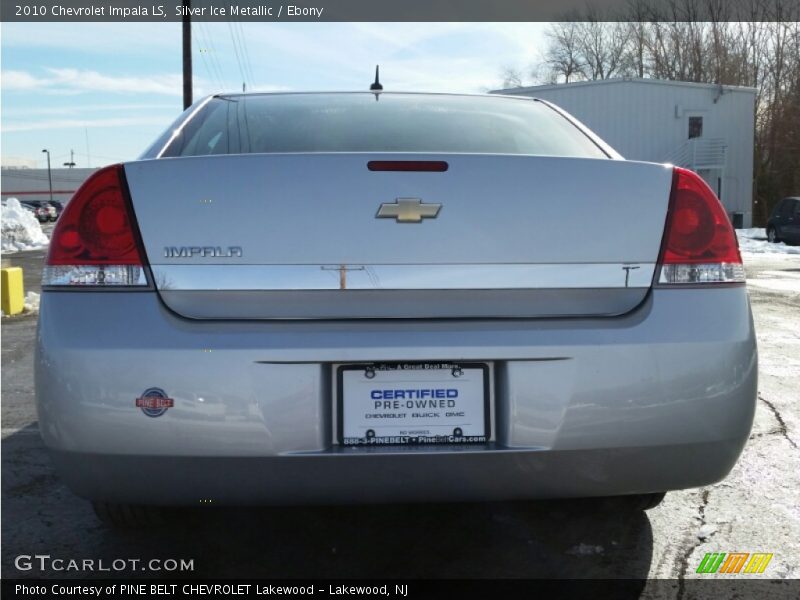 Silver Ice Metallic / Ebony 2010 Chevrolet Impala LS