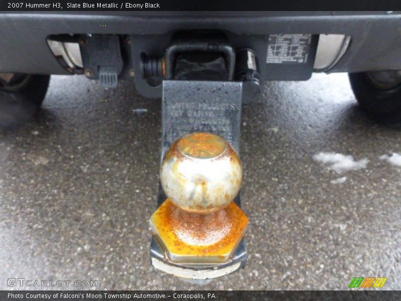Slate Blue Metallic / Ebony Black 2007 Hummer H3