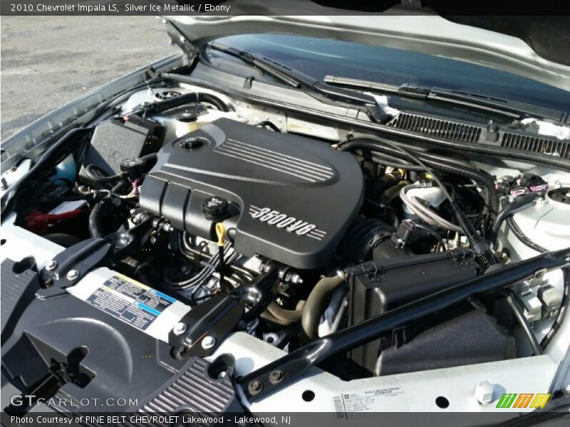 Silver Ice Metallic / Ebony 2010 Chevrolet Impala LS
