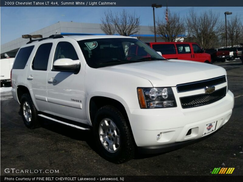 Summit White / Light Cashmere 2009 Chevrolet Tahoe LT 4x4