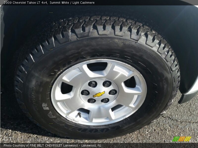 Summit White / Light Cashmere 2009 Chevrolet Tahoe LT 4x4