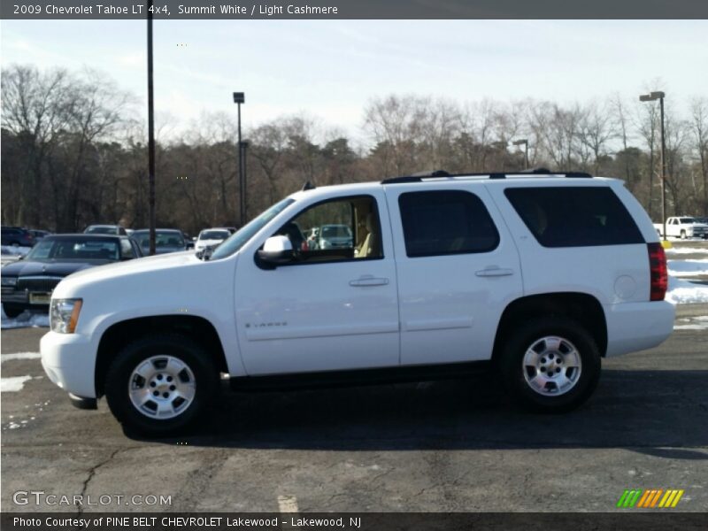 Summit White / Light Cashmere 2009 Chevrolet Tahoe LT 4x4