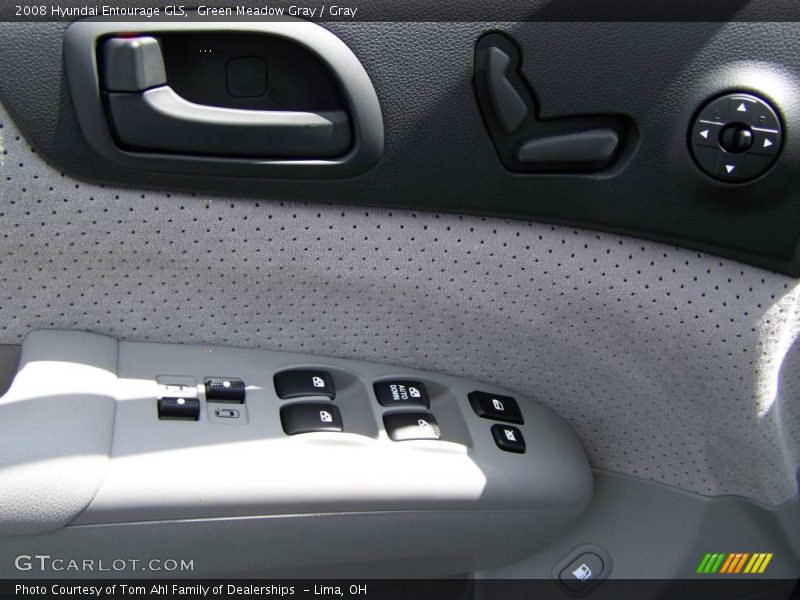 Green Meadow Gray / Gray 2008 Hyundai Entourage GLS