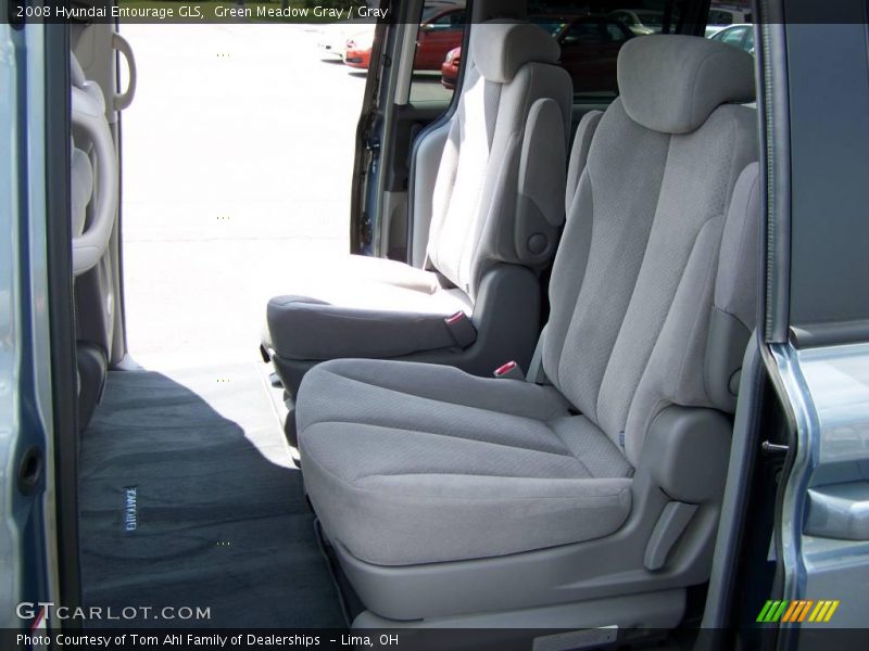 Green Meadow Gray / Gray 2008 Hyundai Entourage GLS