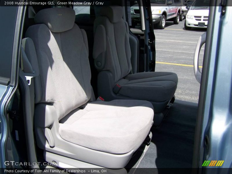 Green Meadow Gray / Gray 2008 Hyundai Entourage GLS