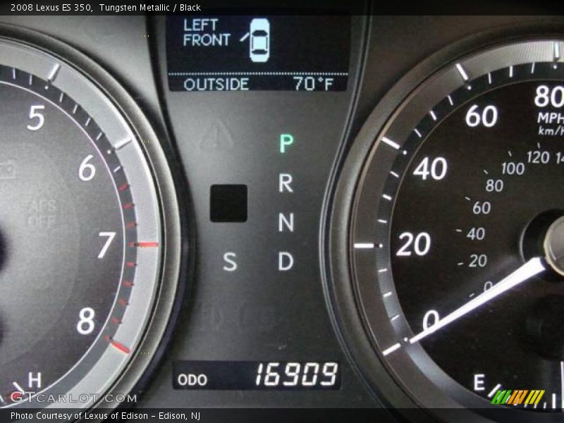 Tungsten Metallic / Black 2008 Lexus ES 350