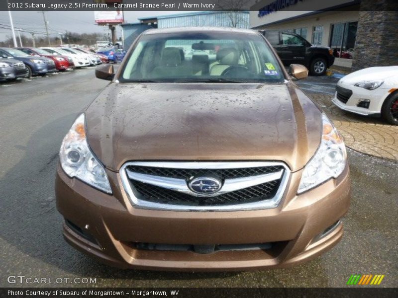 Caramel Bronze Pearl / Warm Ivory 2012 Subaru Legacy 2.5i Premium