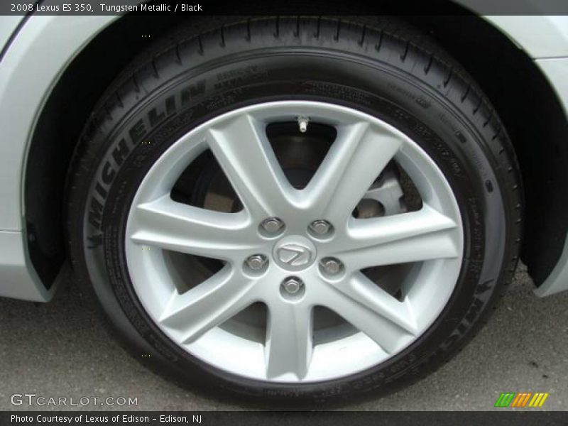 Tungsten Metallic / Black 2008 Lexus ES 350