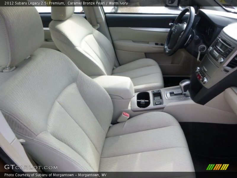 Caramel Bronze Pearl / Warm Ivory 2012 Subaru Legacy 2.5i Premium