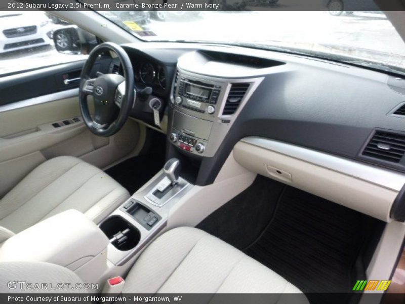 Caramel Bronze Pearl / Warm Ivory 2012 Subaru Legacy 2.5i Premium