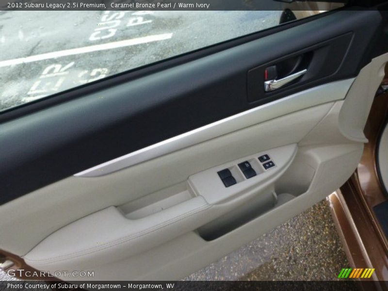 Caramel Bronze Pearl / Warm Ivory 2012 Subaru Legacy 2.5i Premium
