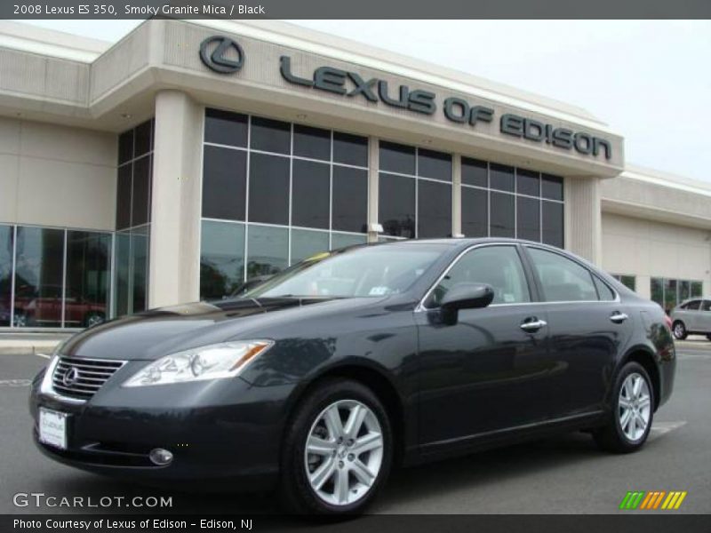 Smoky Granite Mica / Black 2008 Lexus ES 350