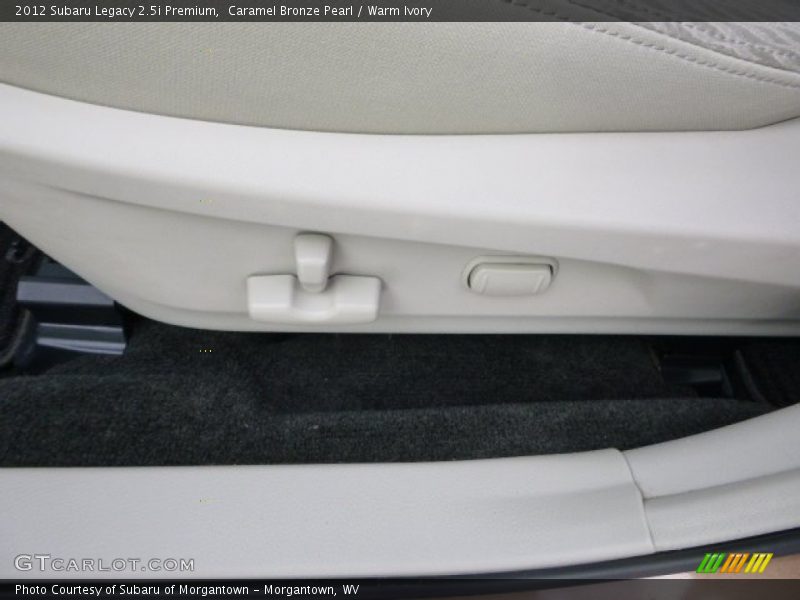 Caramel Bronze Pearl / Warm Ivory 2012 Subaru Legacy 2.5i Premium