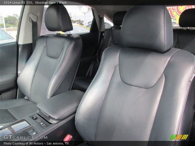 Obsidian Black / Black 2014 Lexus RX 350